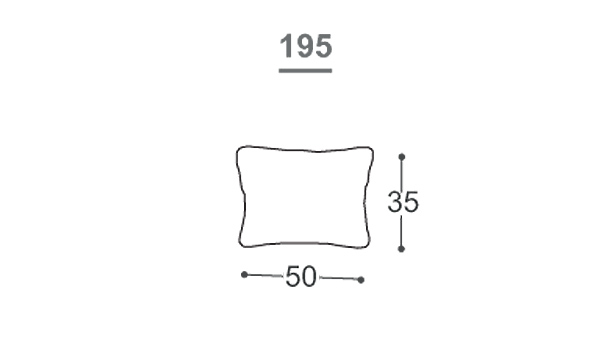 Kissen für Sofa Fjord M-732